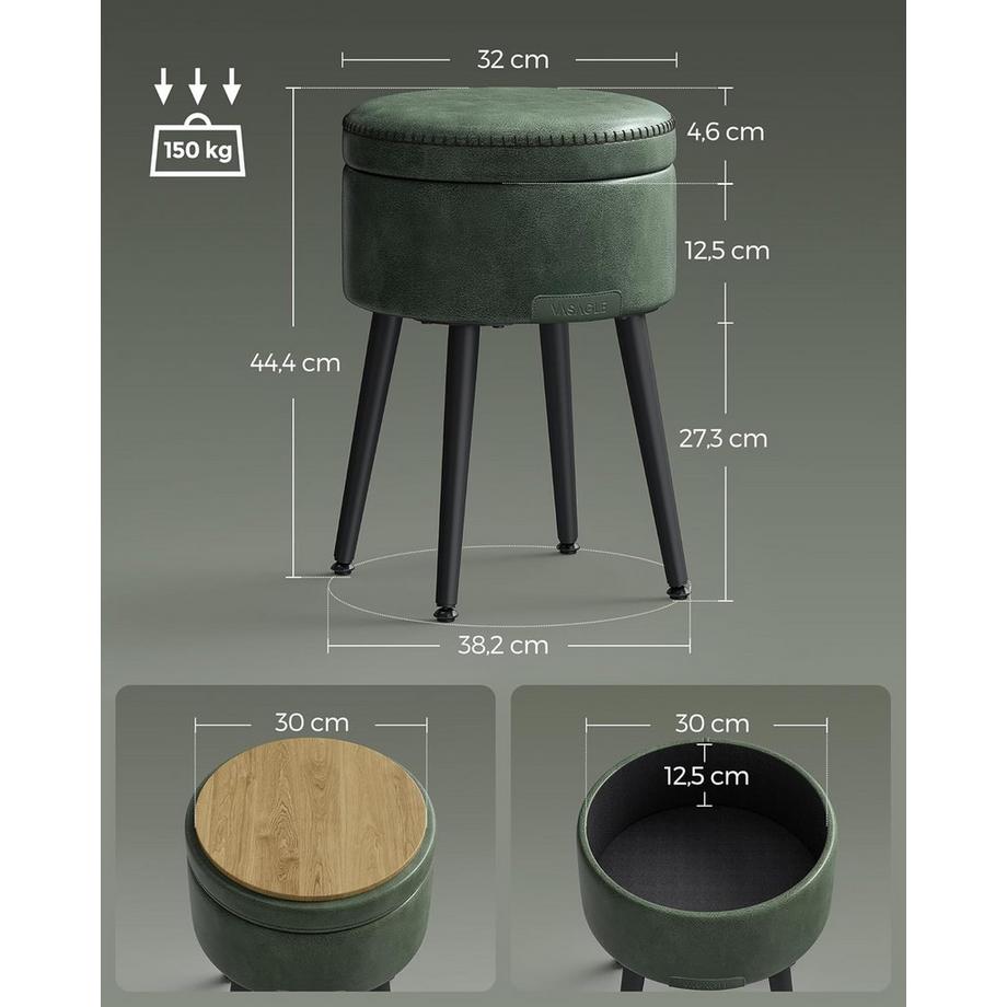 Songmics Sitzhocker mit Stauraum  