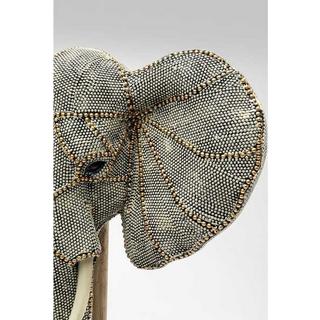 KARE Design Oggetto decorativo Testa di elefante Perle 49  