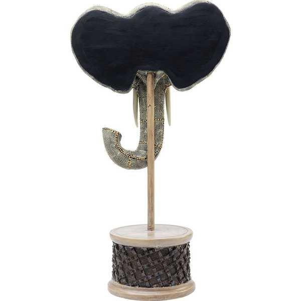 KARE Design Oggetto decorativo Testa di elefante Perle 49  