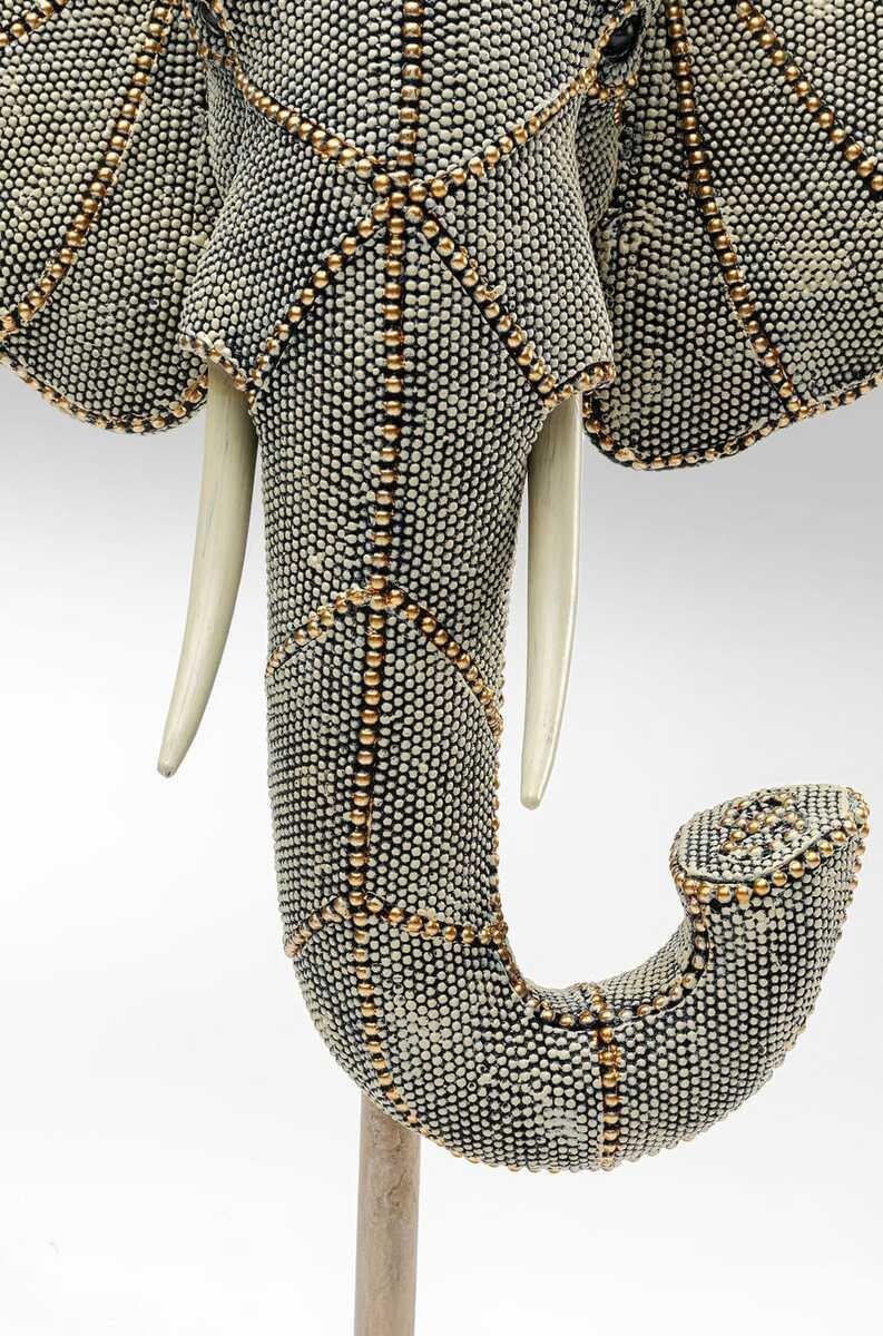 KARE Design Objet décoratif Elephant Head Pearls 49  