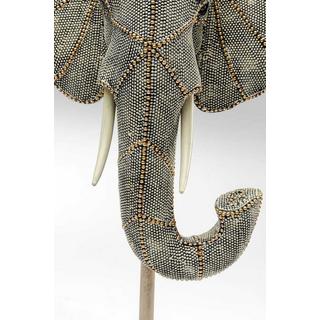 KARE Design Objet décoratif Elephant Head Pearls 49  