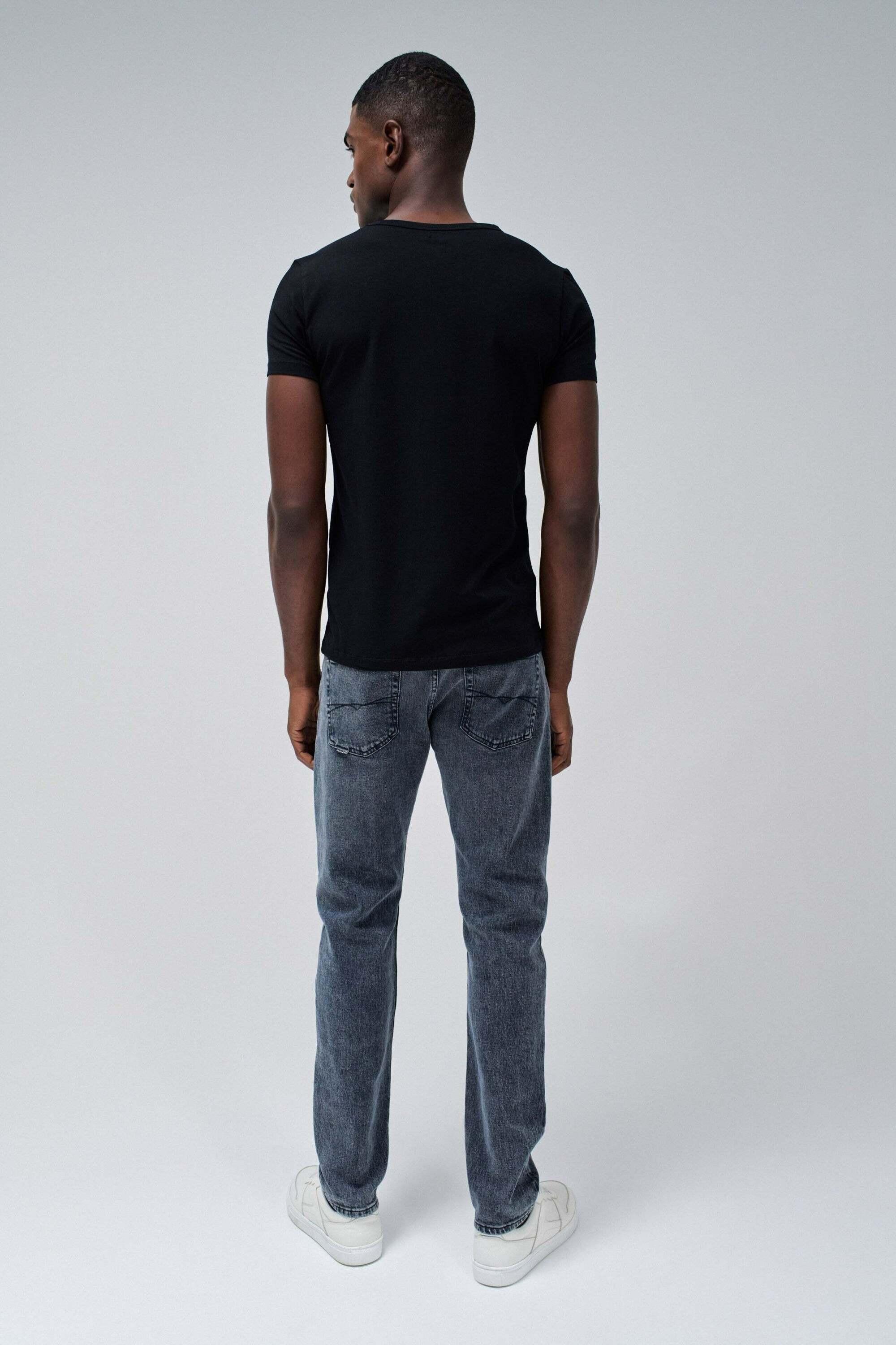 Salsa T-Shirt V-Neck Cotton Lycra Metal Badge  