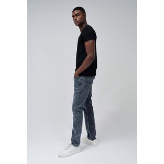 Salsa T-Shirt V-Neck Cotton Lycra Metal Badge  