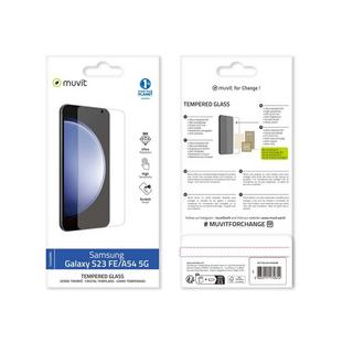 Muvit  Verre Trempé pour Samsung Galaxy S23 FE/A54 5G 