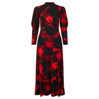 Joe Browns  Robe Jersey Florale Col Montant 