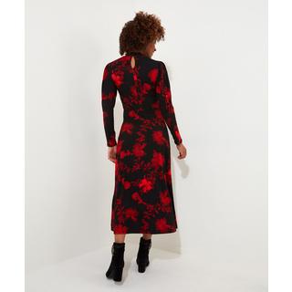 Joe Browns  Robe Jersey Florale Col Montant 