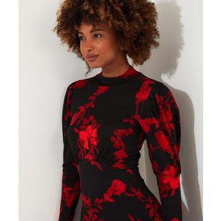 Joe Browns  Robe Jersey Florale Col Montant 