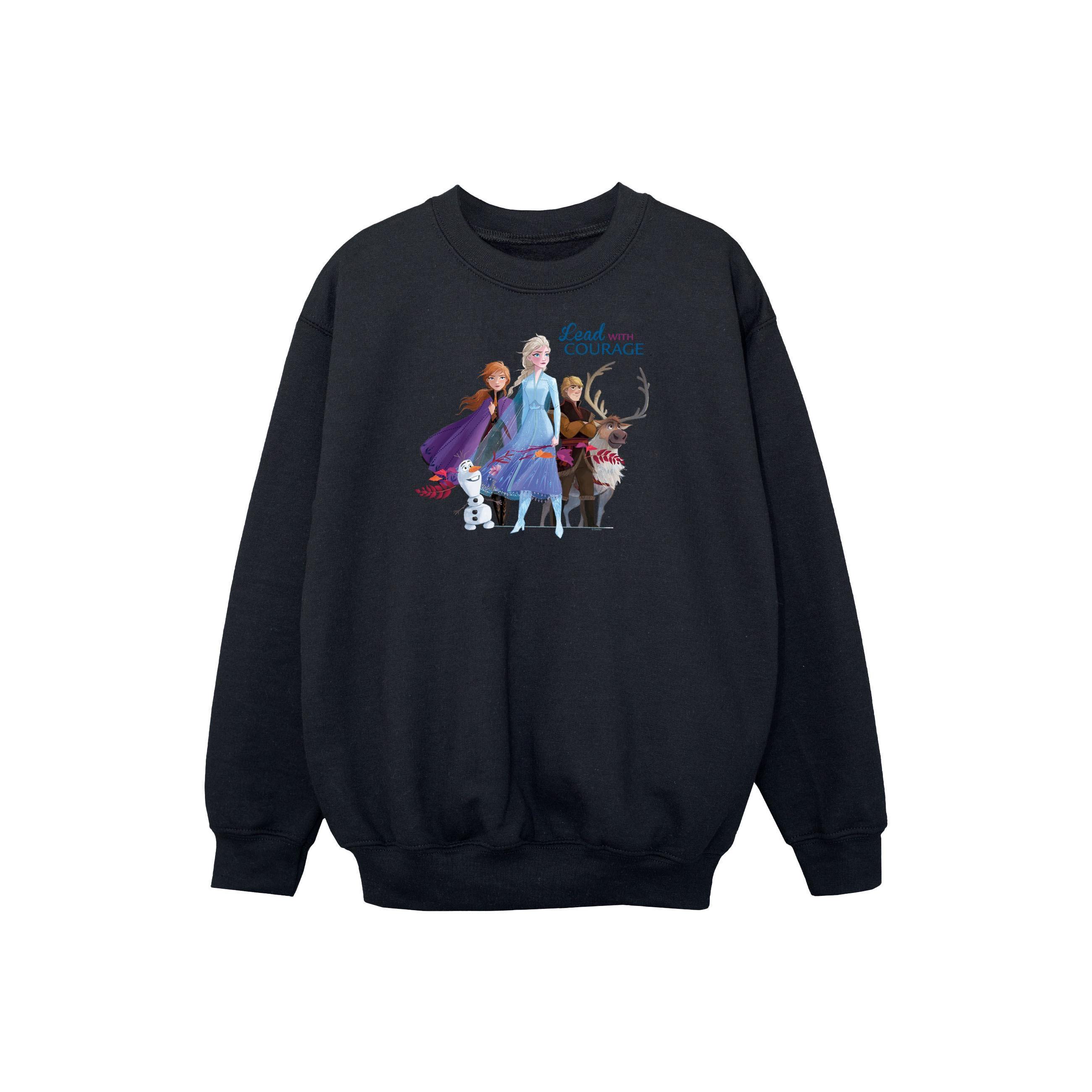 Image of Frozen 2 Lead With Courage Sweatshirt Unisex Schwarz 116