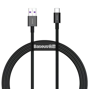 Câble de charge rapide Baseus USB-A vers USB-C, 66W, 1m - Noir