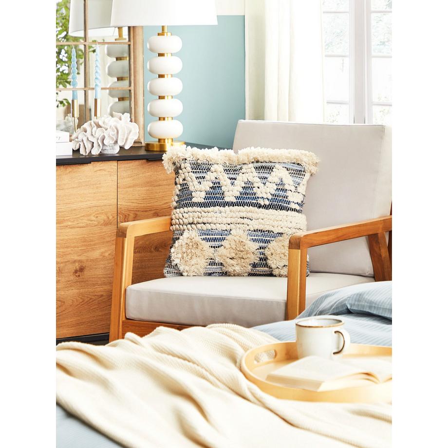 Beliani AVONDALE Ensemble de housses de couette en Satin de coton Classique  