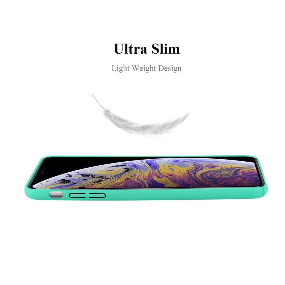 Cadorabo  Housse compatible avec Apple iPhone XS MAX - Hard Case Coque de protection à l'aspect givré contre les rayures et les chocs 