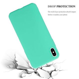 Cadorabo  Housse compatible avec Apple iPhone XS MAX - Hard Case Coque de protection à l'aspect givré contre les rayures et les chocs 