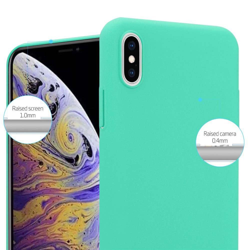 Cadorabo  Housse compatible avec Apple iPhone XS MAX - Hard Case Coque de protection à l'aspect givré contre les rayures et les chocs 