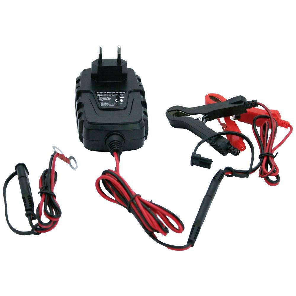 Image of Batterieladegerät für Auto & Motorrad 1A, 6/12 Volt