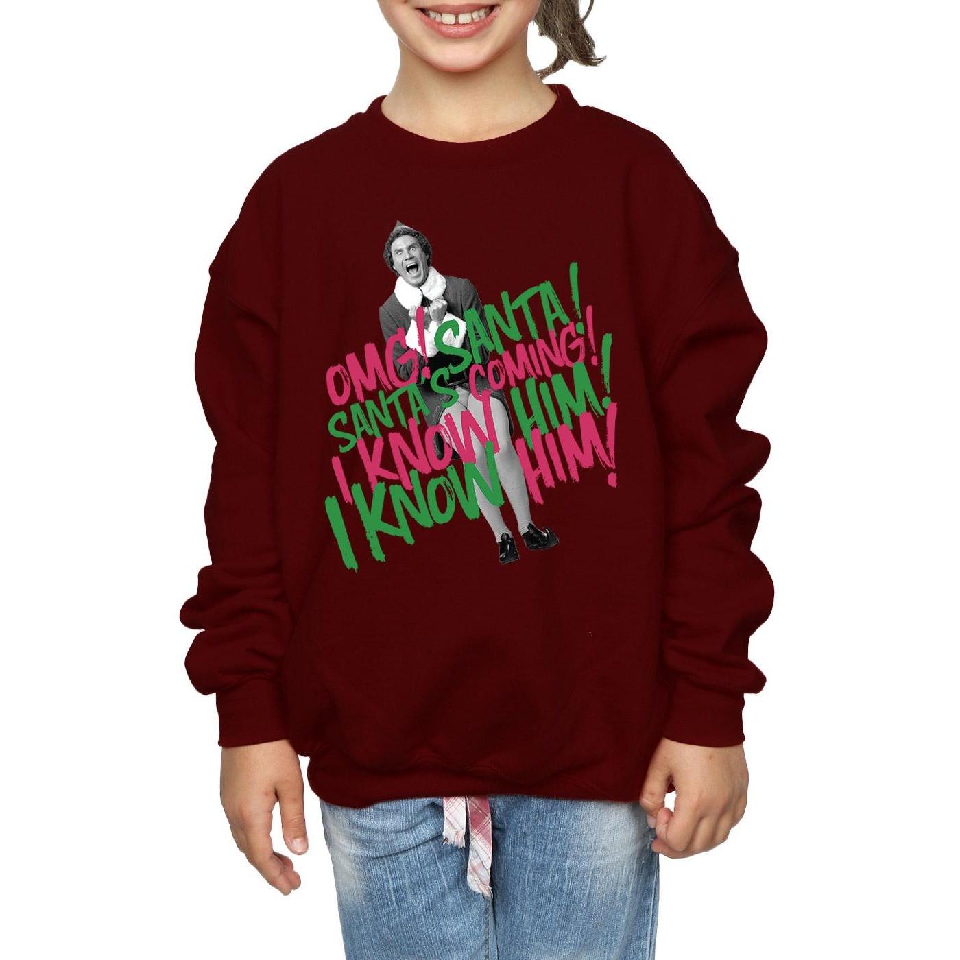 Elf  Santa's Coming Sweatshirt 