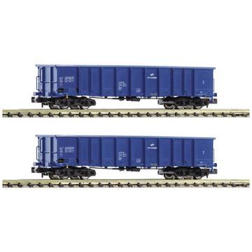 Lot de 2 wagons de marchandises de la PKP Cargo