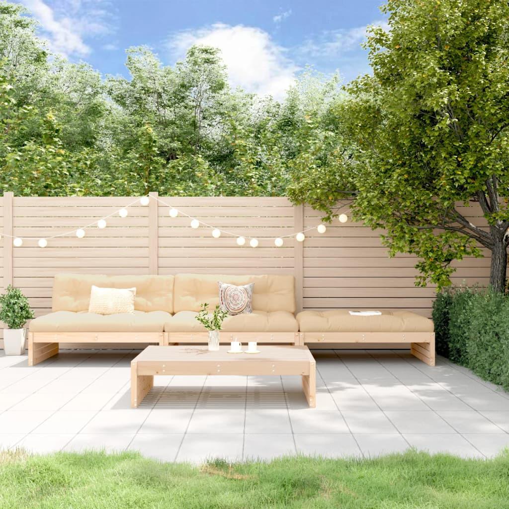 VidaXL Garten lounge set holz  