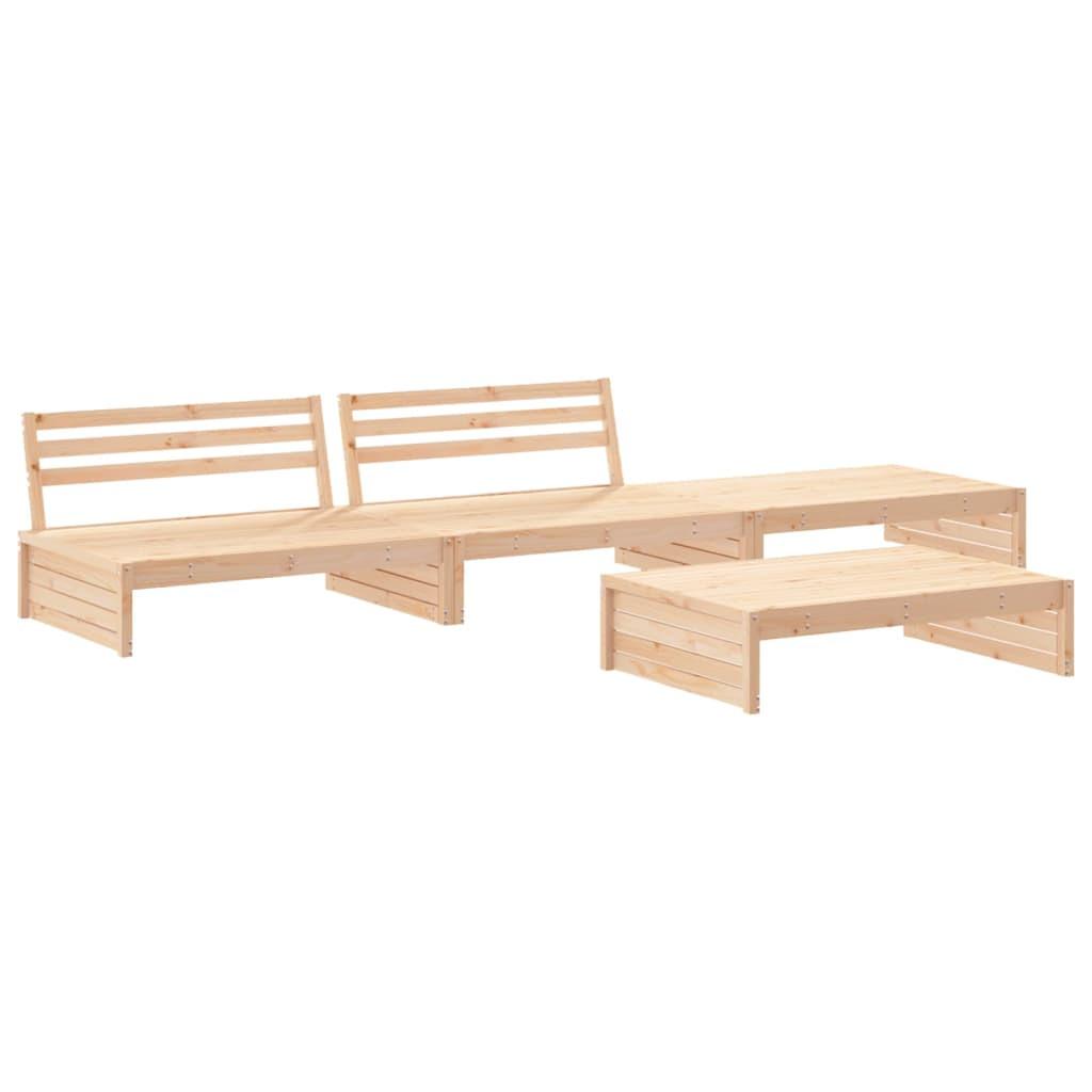 VidaXL Garten lounge set holz  