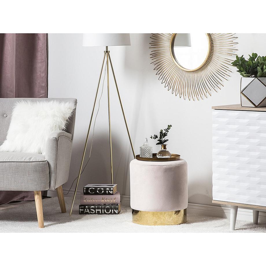 Beliani Pouf en Velluto Glamour SOPHIA  