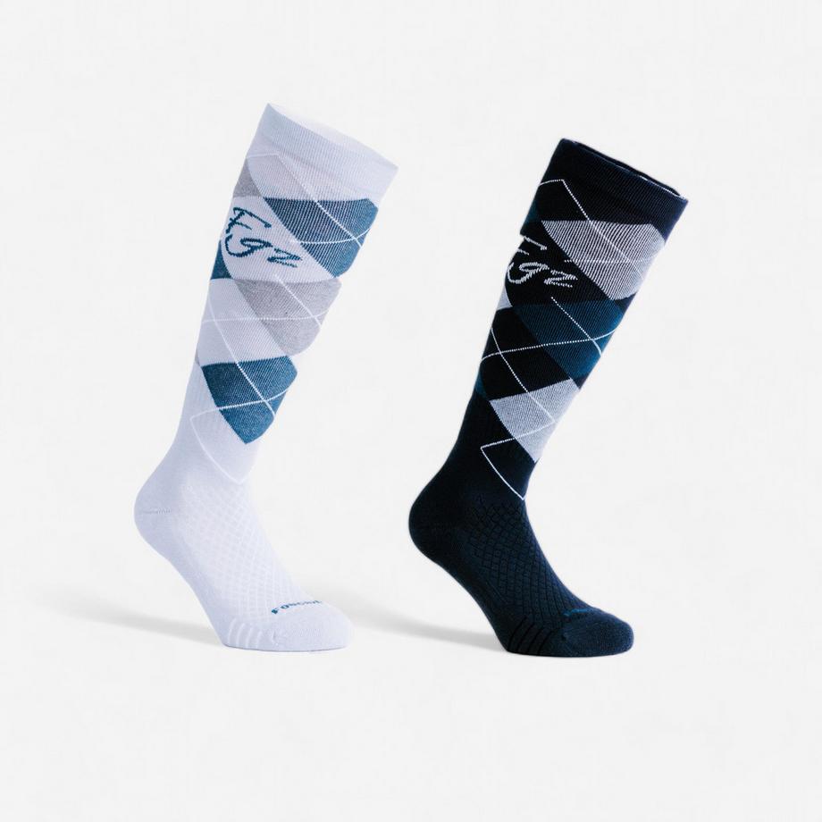 Socken / Grafik Baumwolle 2er-Set