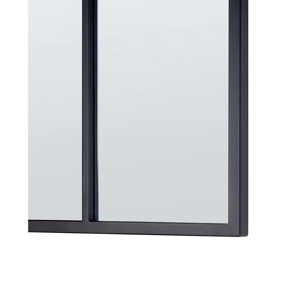 Beliani Wandspiegel aus Eisen Industriell CAMON  