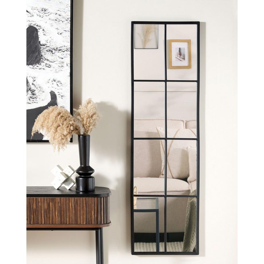 Beliani Wandspiegel aus Eisen Industriell CAMON  