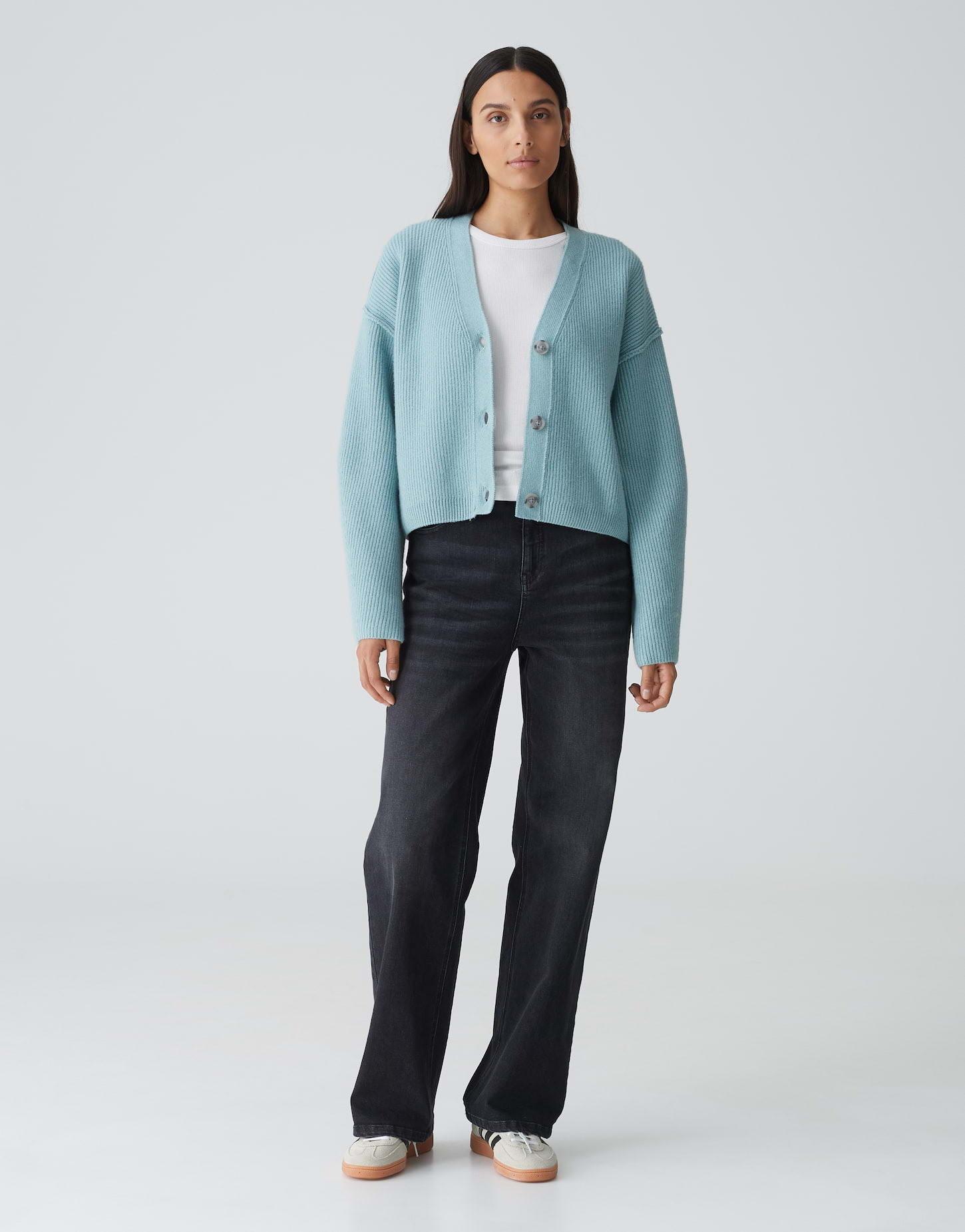 OPUS  Cardigan Dautuma Boxy Silhouette 