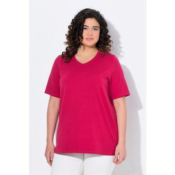 T-Shirt, A-Linie, V-Ausschnitt, Halbarm