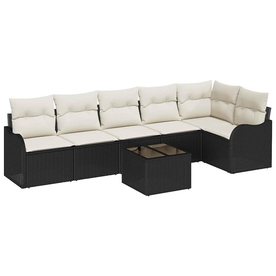 Set Divano da Giardino Polyrattan