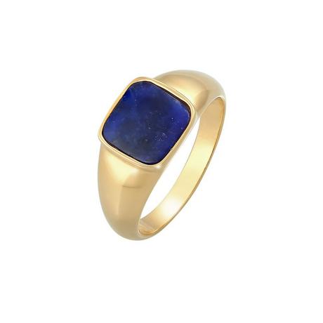 Elli  Bague Bague Sceau Sodalite Carré Classique 