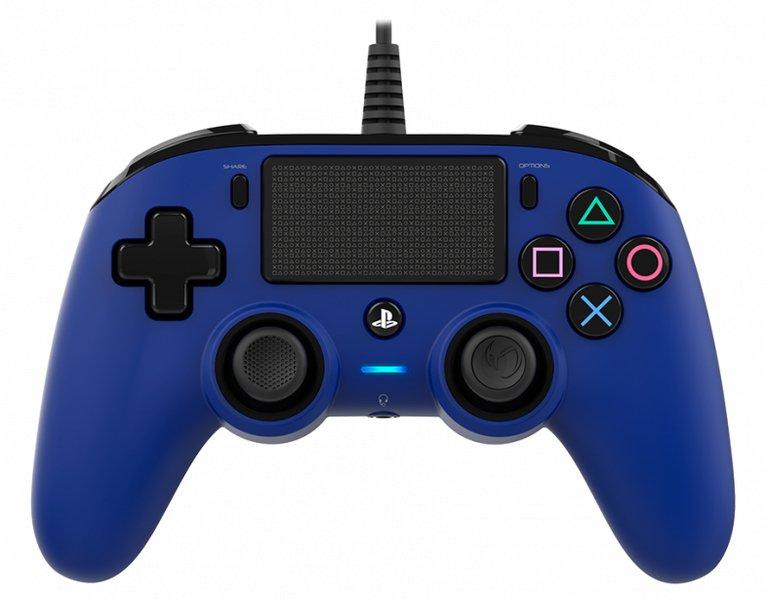 Image of PS4OFCPADBLUE Gaming-Controller Blau USB Gamepad Analog / Digital PC, PlayStation 4