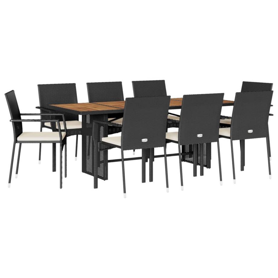 Ensemble à manger de jardin rotin synthétique