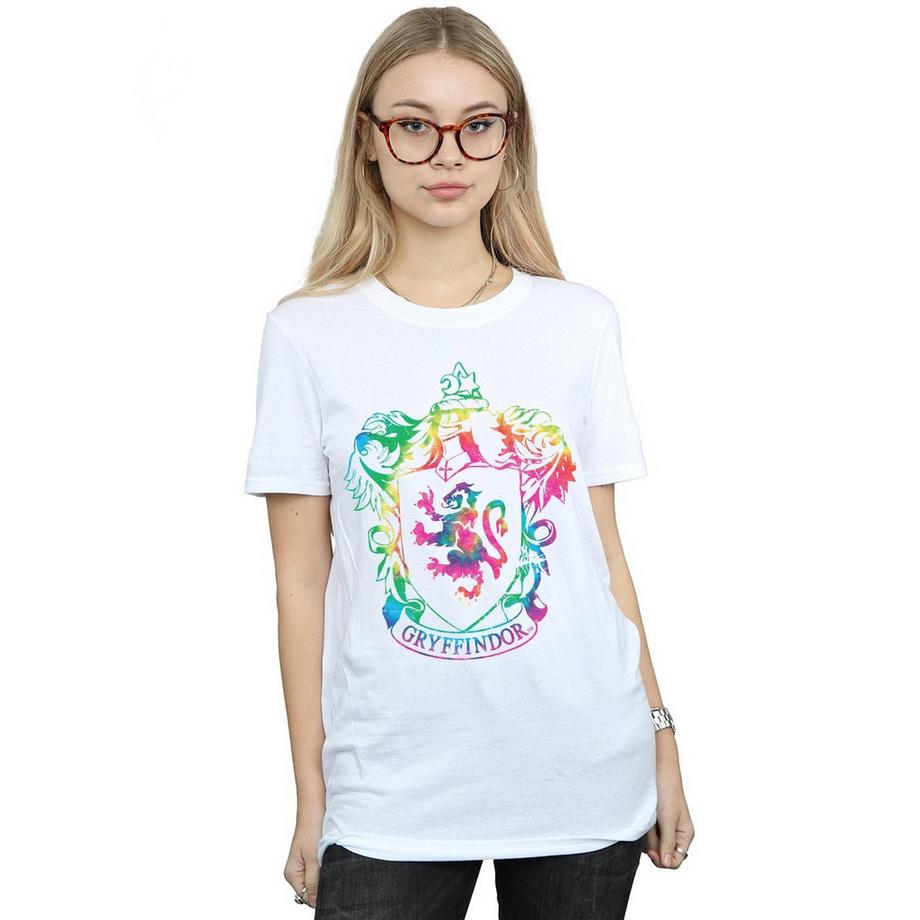 Harry Potter Gryffindor T-Shirt Blason Arc-en-ciel  