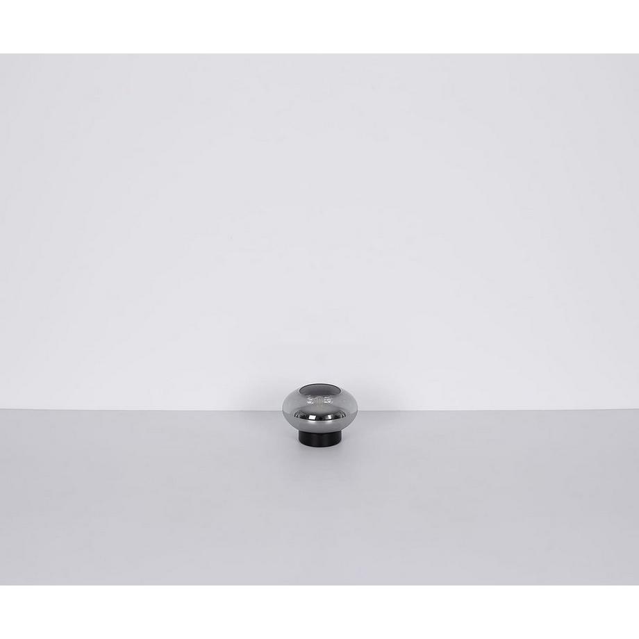 mutoni Plafonnier métal noir mat 1xE27  