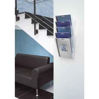 DURABLE COMBIBOXX A4 SET XL - 8586  Porta depliant Trasparente DIN A4 Numero scomparti 5 (L x A x P) 242 x 5  