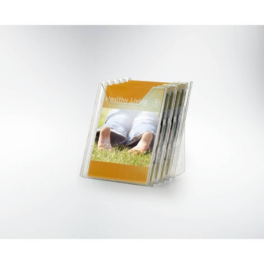 DURABLE COMBIBOXX A4 SET XL - 8586  Porta depliant Trasparente DIN A4 Numero scomparti 5 (L x A x P) 242 x 5  