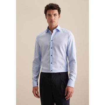 Business Hemd Slim Fit Extra langer Arm Uni