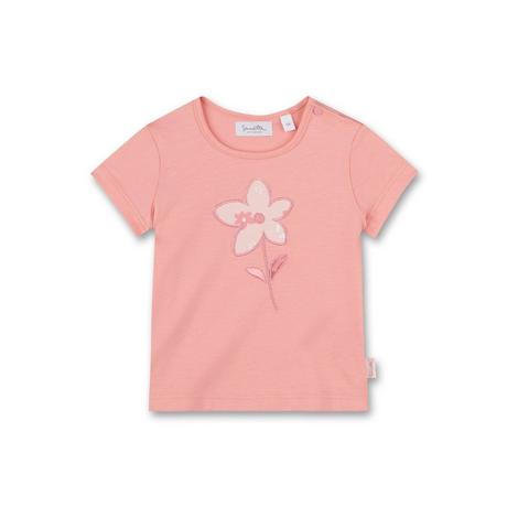 Sanetta Fiftyseven  Baby Mädchen T-Shirt Blume rosa 