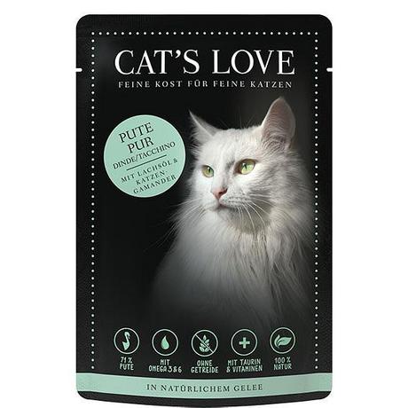 Cat's Love  Tacchino adulto puro, 200 g 