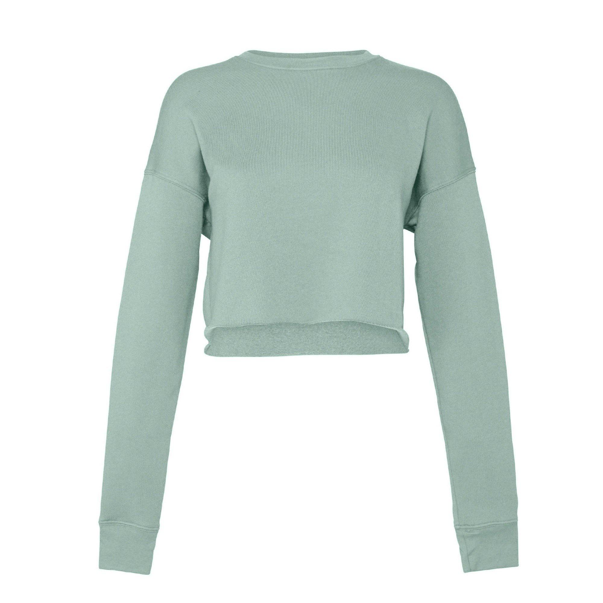 Image of Fleeceoberteil Kurz Geschnitten Damen Blau 40