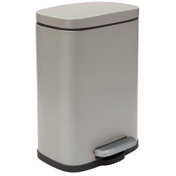 Badezimmer Treteimer Steel AKIRA 5L Taupe Matt