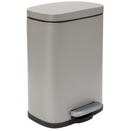 spirella Poubelle à pédale Acier AKIRA 5L Taupe Mat  