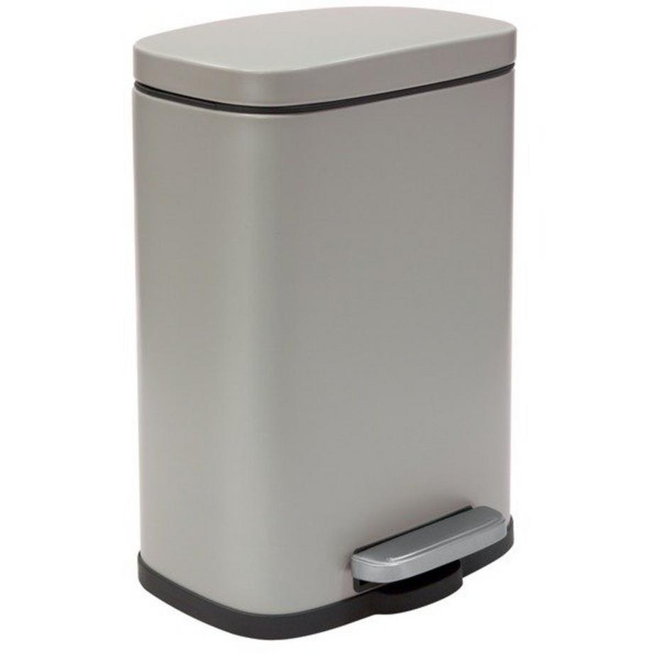 spirella Pattumiera da bagno a pedale Acciaio AKIRA 5L Taupe Matt  