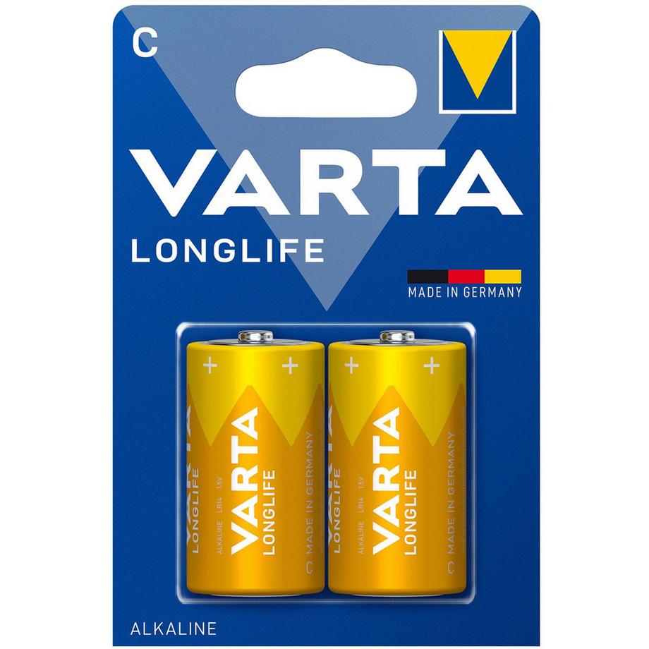 VARTA  Longlife C / LR14 Batterie 2er-Pack 