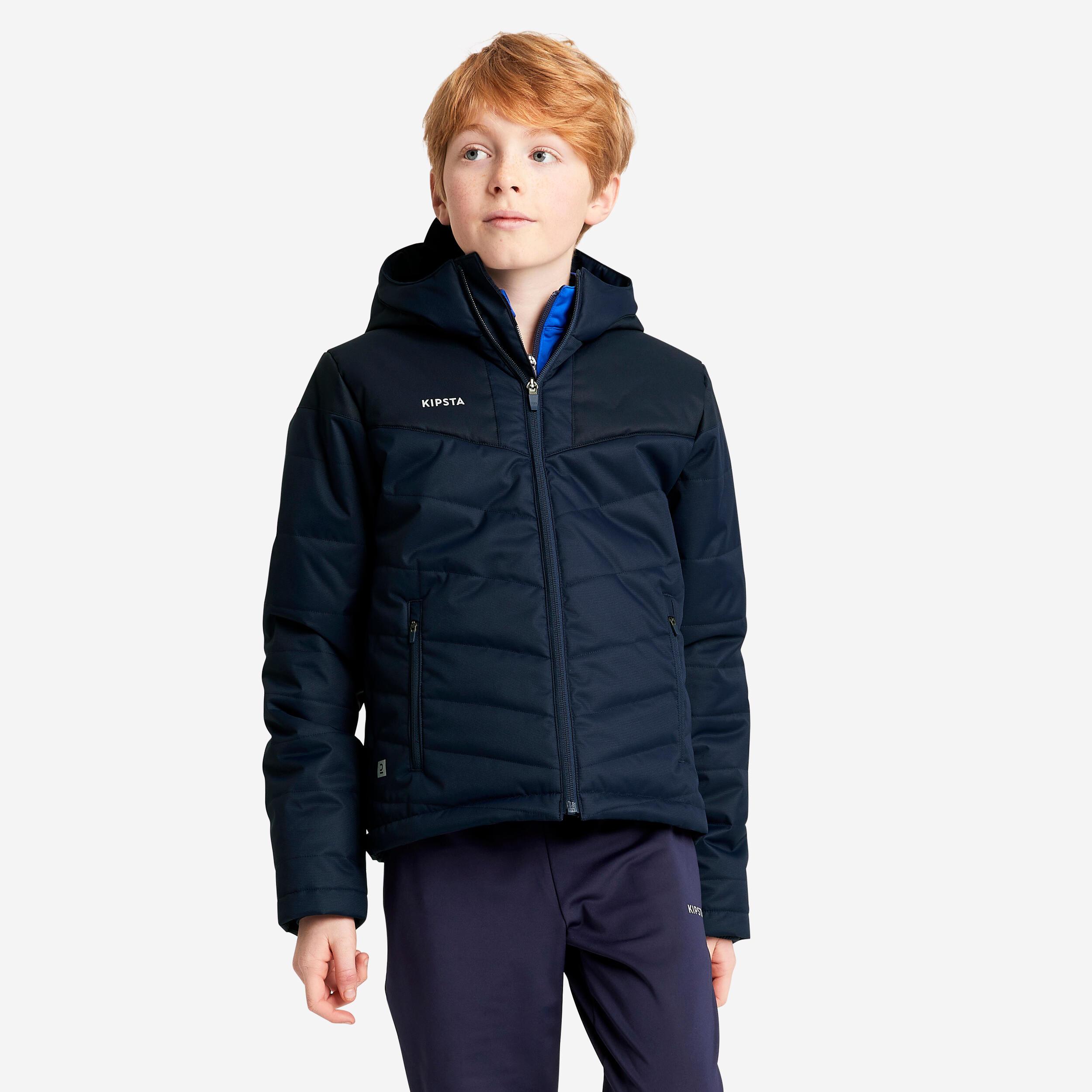 Image of Jacke - Jacket Kid Foot Unisex Blau Bedruckt 123-130CM