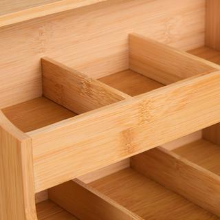 Northix Porta tè con cassetto 9 scomparti  