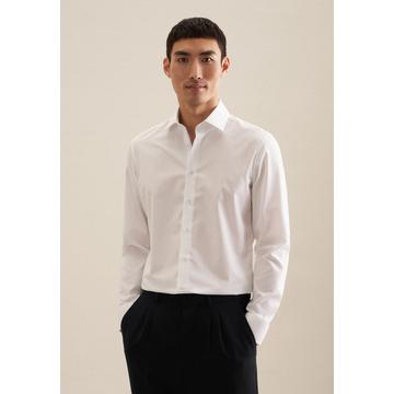 Business Hemd Slim Fit Langarm Uni