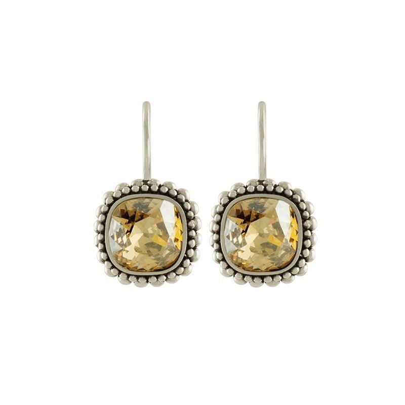 Image of Ohrringe "aisha" Damen Gold 26mm