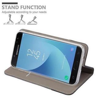 Cadorabo  Housse compatible avec Samsung Galaxy J5 2017 - Coque de protection avec fermeture magnétique, fonction de support et compartiment pour carte 