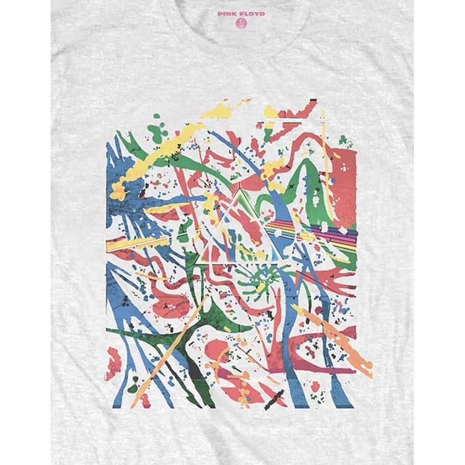 Pink Floyd T-shirt Stampa Pollock  